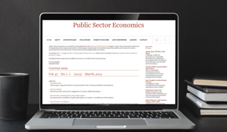 Novi broj 1/2023 časopisa<br>Public Sector Econ...