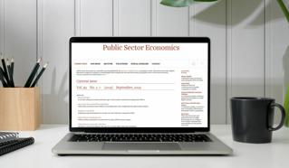 New issue of Public Sector Economics #3/2025